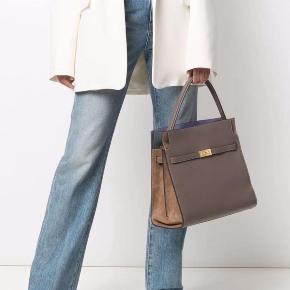 BNWOT Tory Burch Lee Radziwell double tote bag